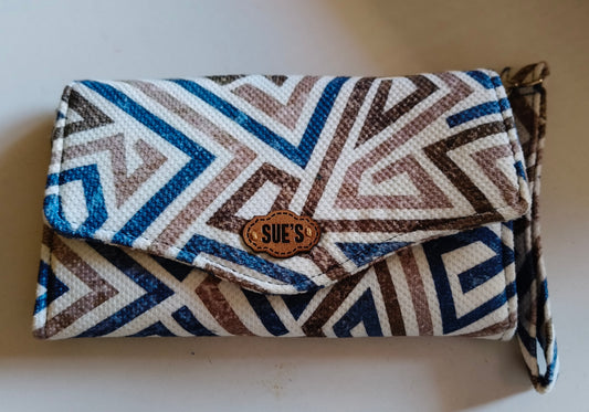 Blue grace big Wallet