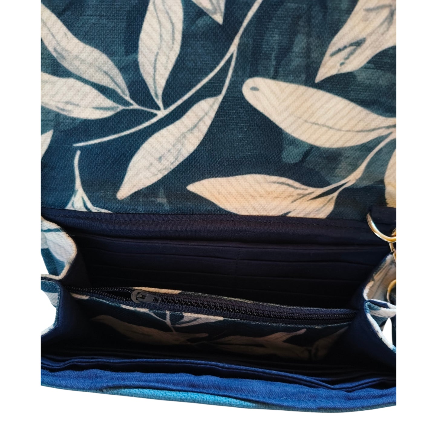 calming Leaves. Large Wallet 20*12cm