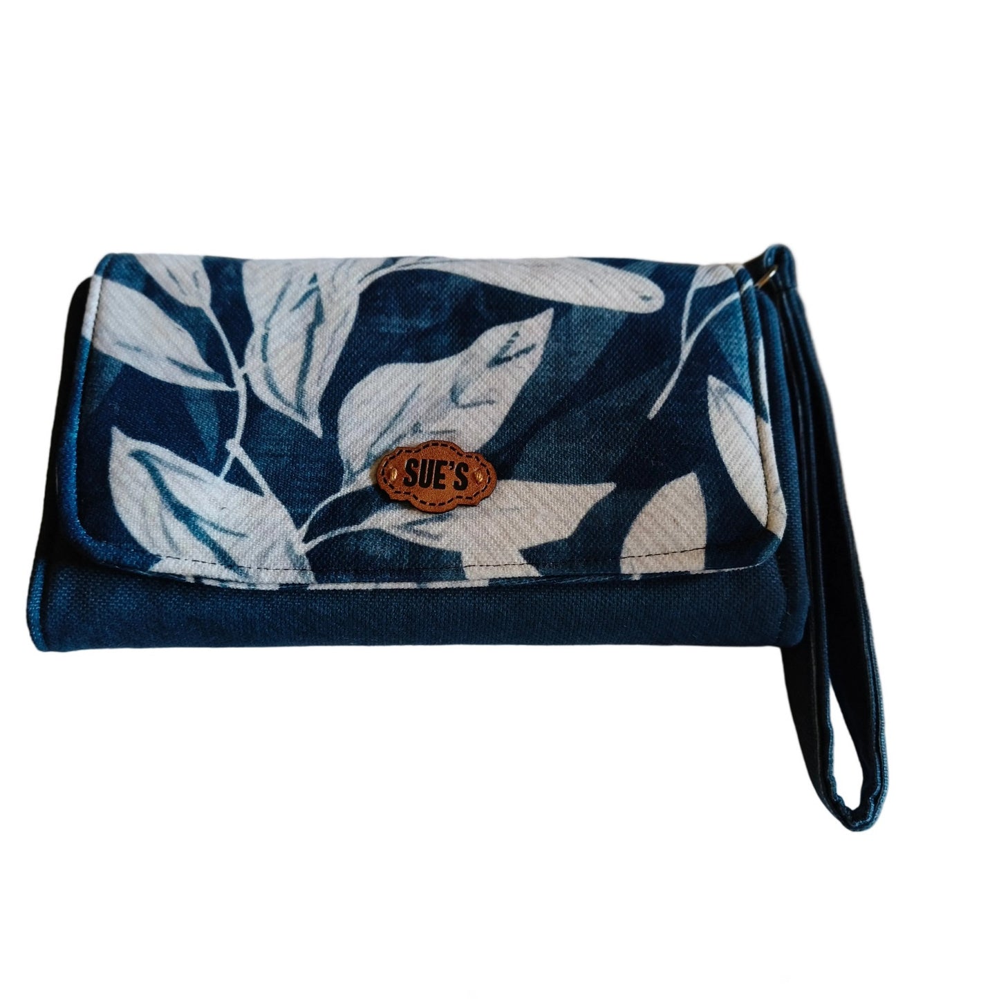 calming Leaves. Large Wallet 20*12cm