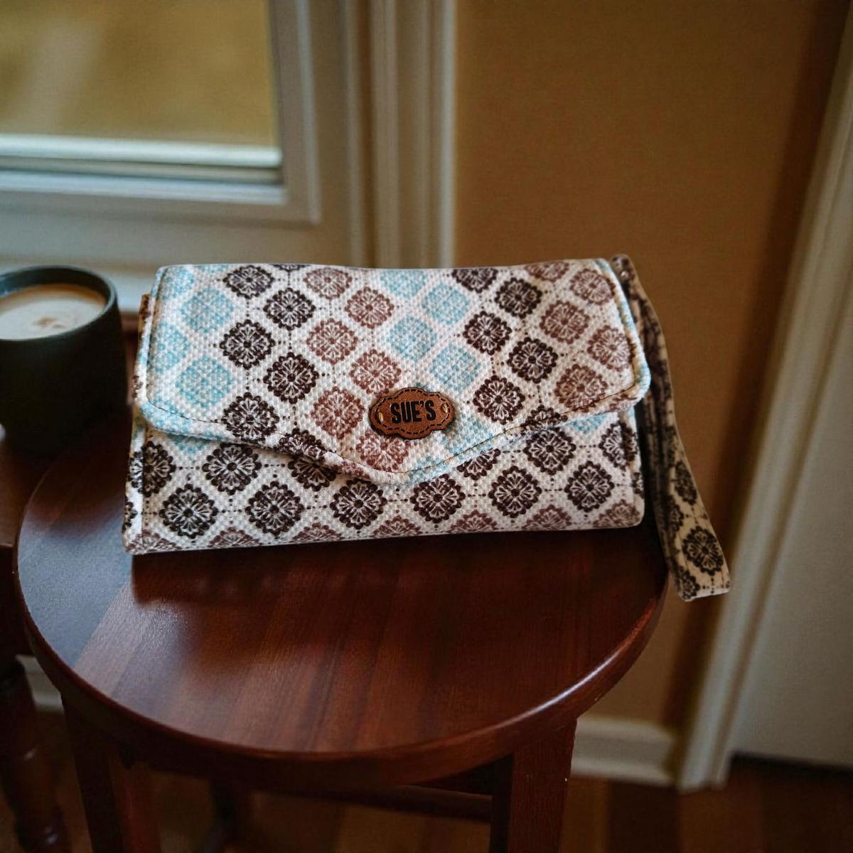 Elegance  Lage  Wallet triangle flap
