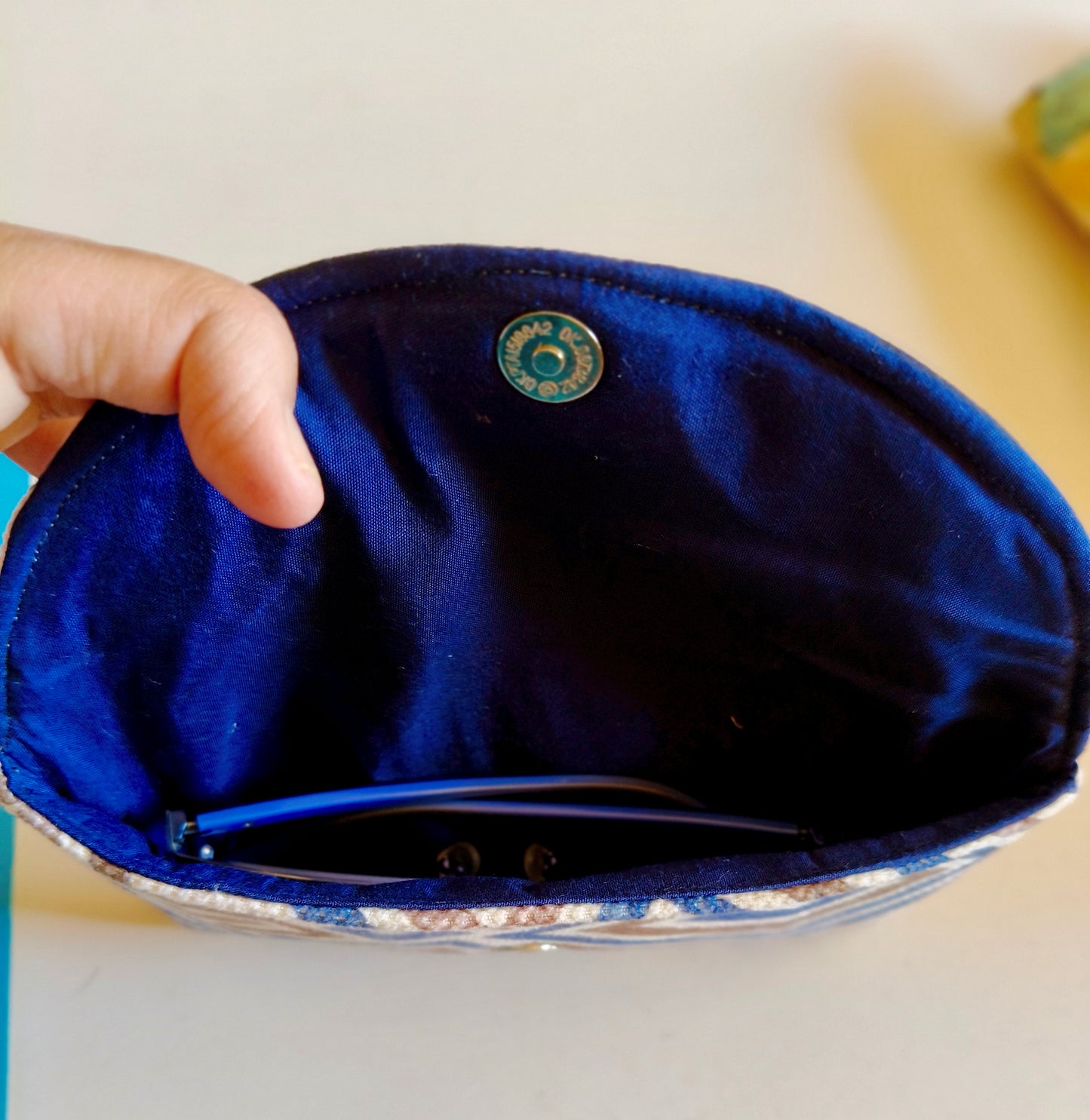 blue grace Glasses Case