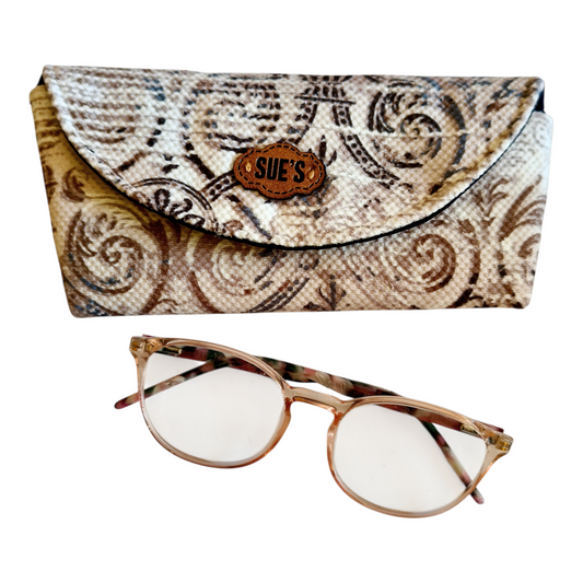 deep beige  Glasses Case
