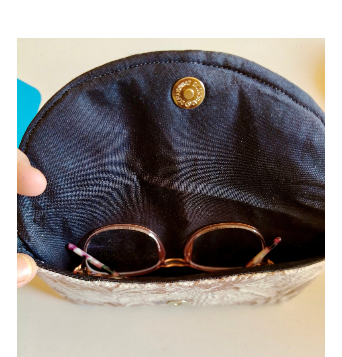 deep beige  Glasses Case