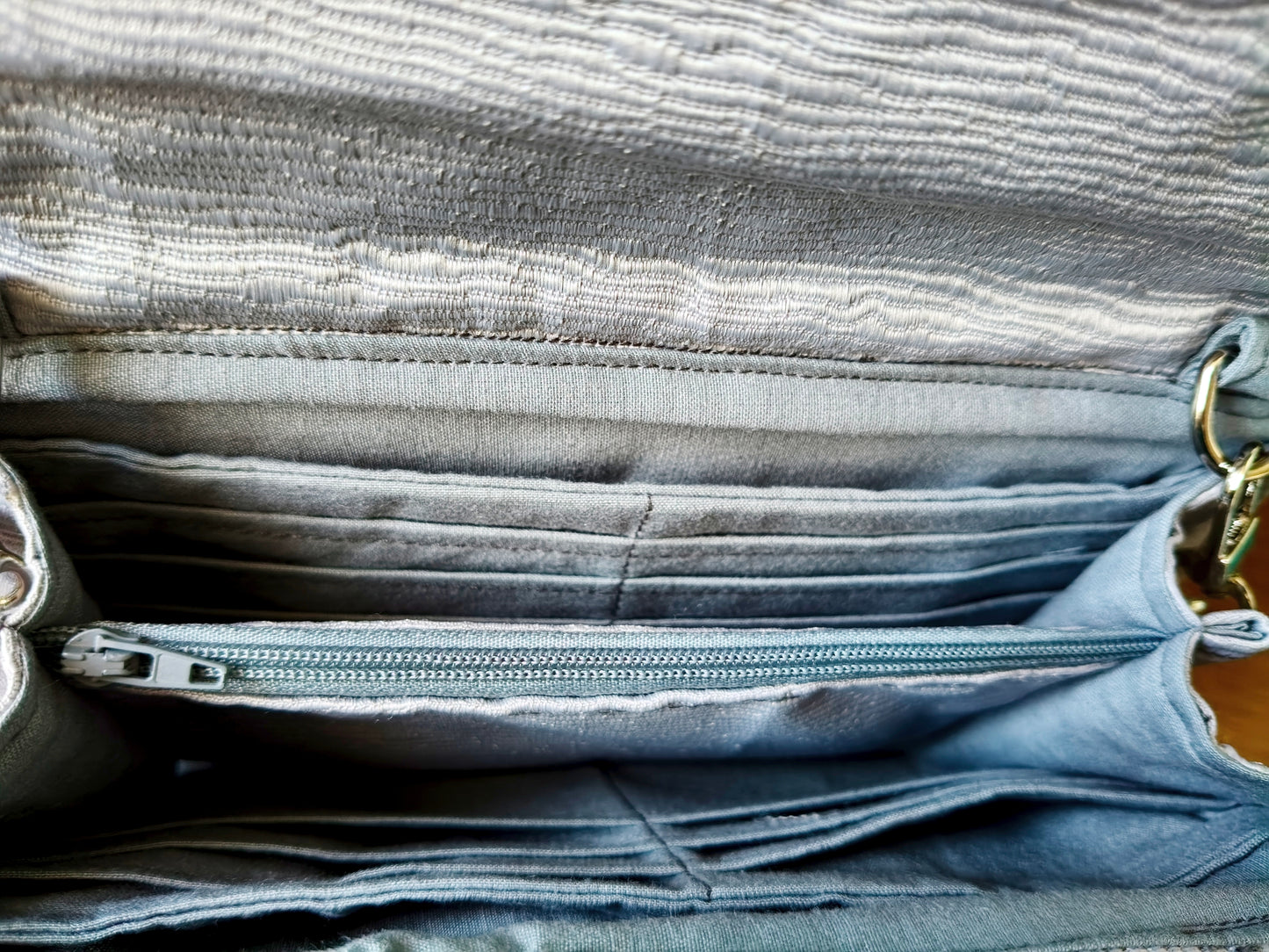 silver gray bigWallet