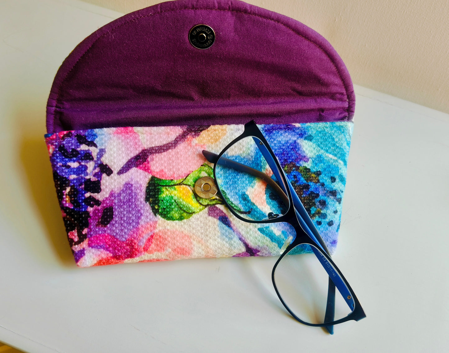 watercolor Glasses Case