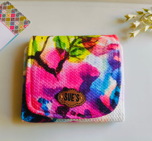 watercolor card Wallet 12*11 Cm