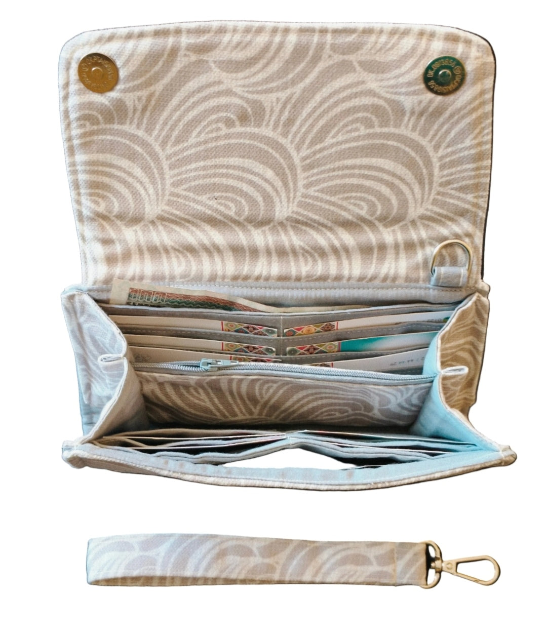 Of white calm big Wallet )