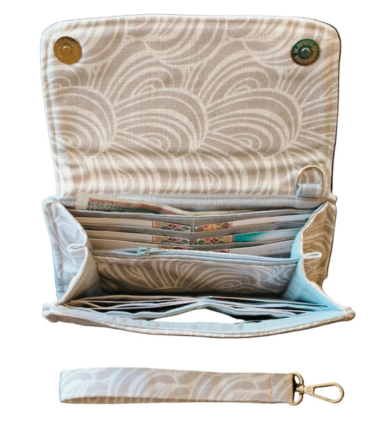 Of white calm big Wallet )