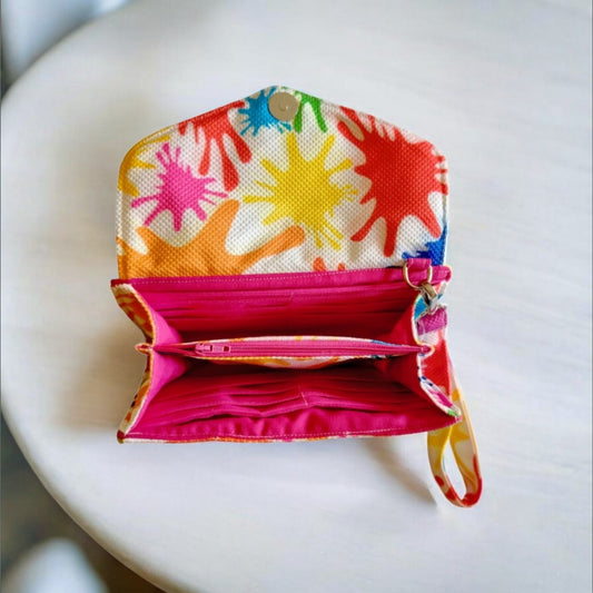 Color Splash Wallet big 20*12cm