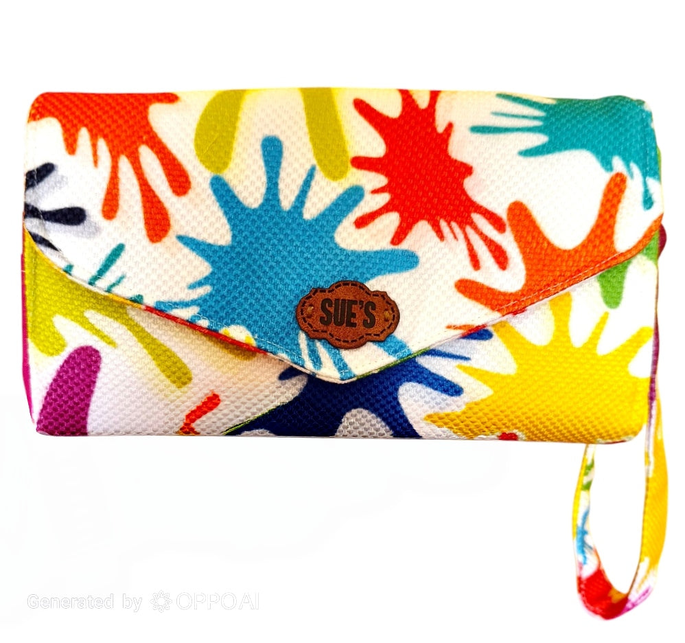 Color Splash Wallet Large 20*12cm