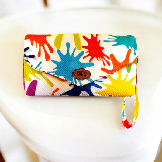 Color Splash Wallet big 20*12cm