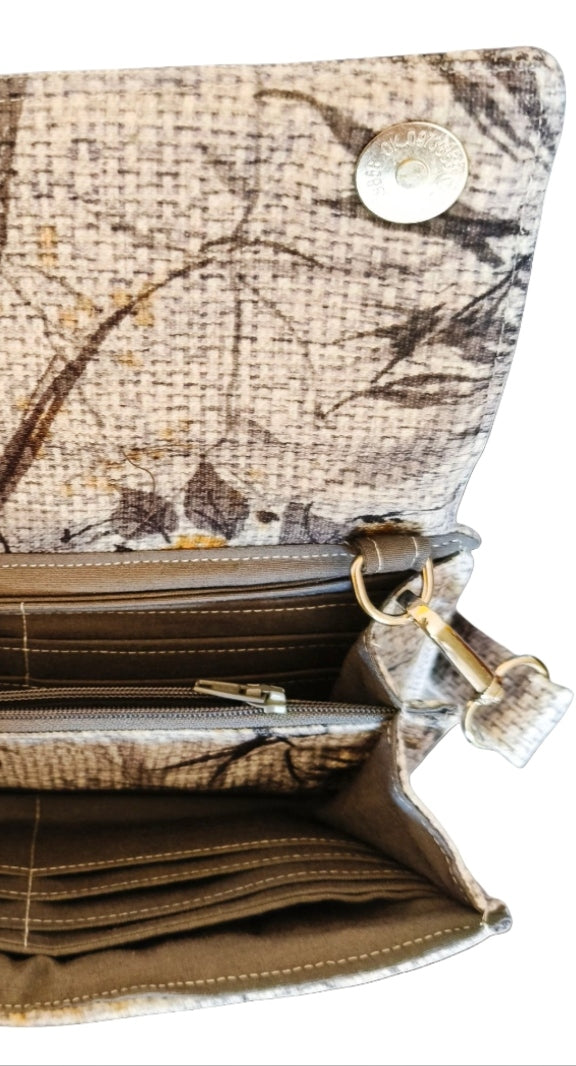 Gray big Wallet