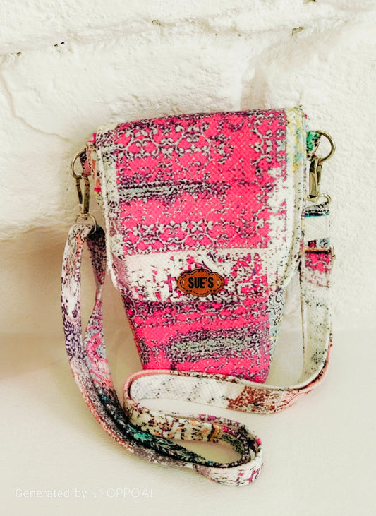 Pink Mobil Cross Bag