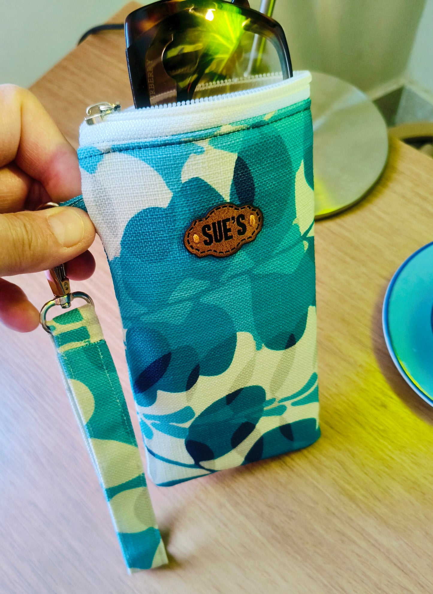 happy feeling long Glasses Case