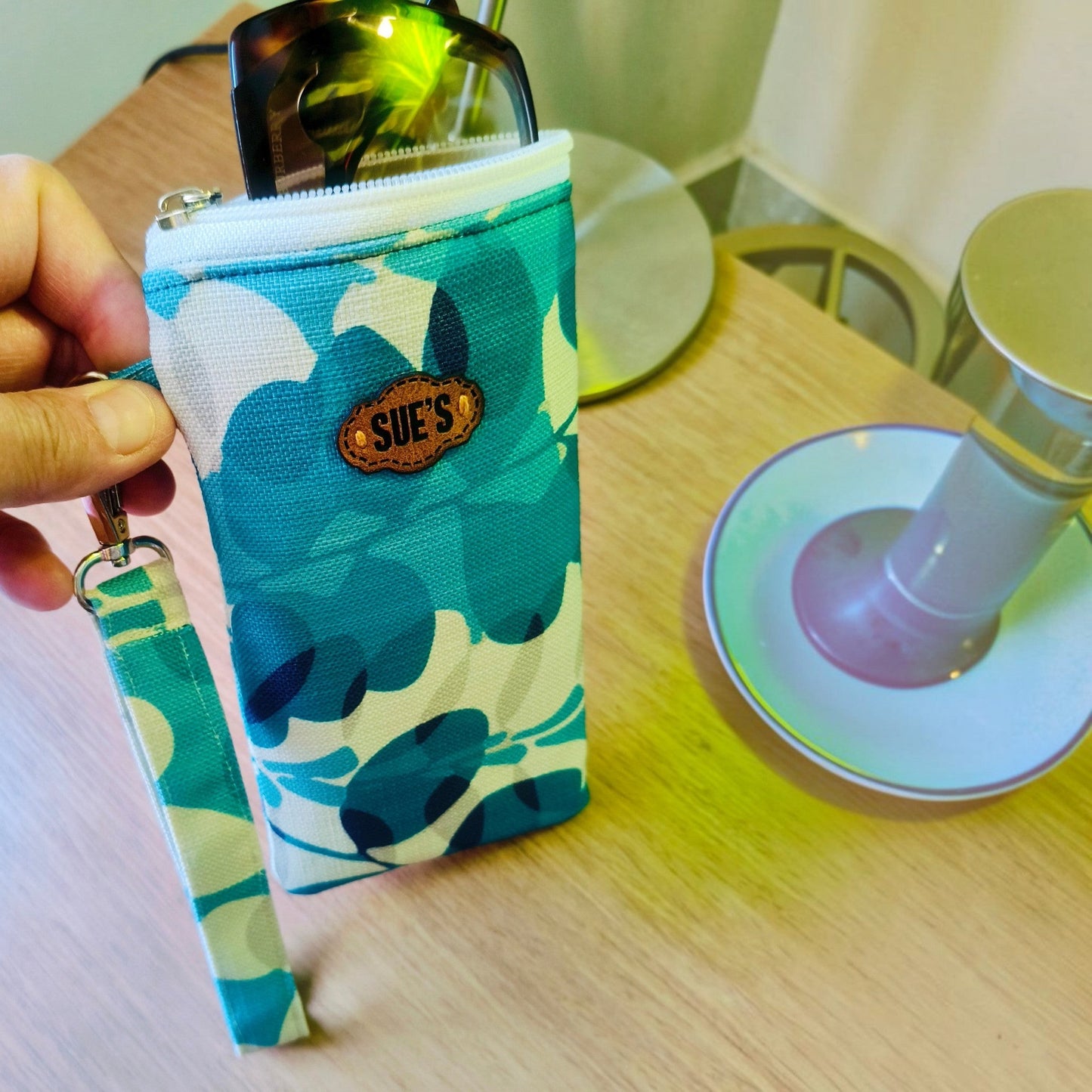 happy feeling long Glasses Case