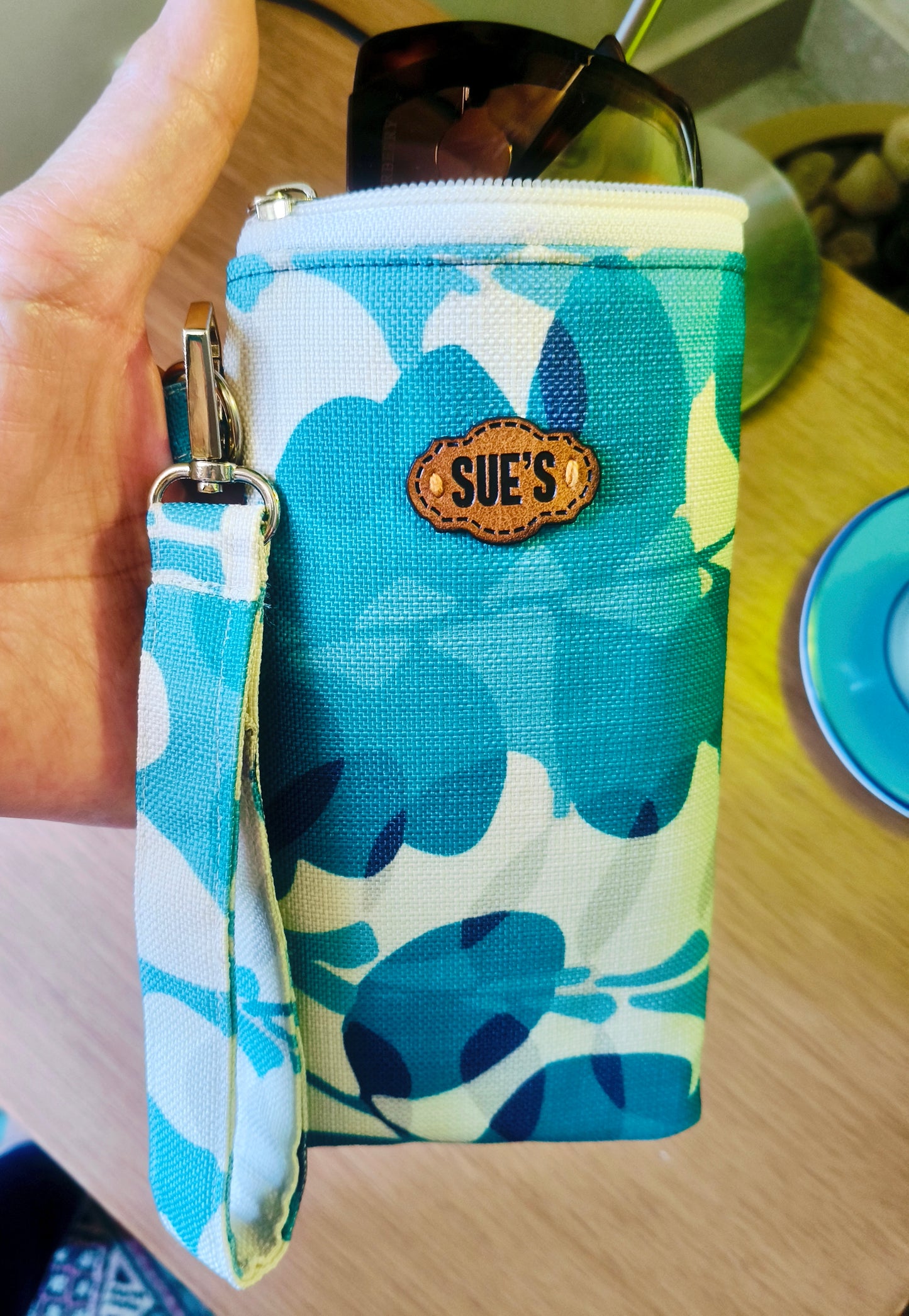 happy feeling long Glasses Case
