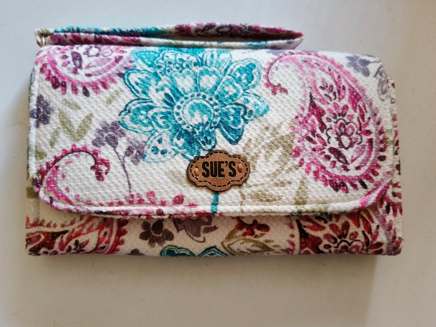 Kashmir big wallet 20*12cm  محفظه كبيره ٢٠*١٢سم