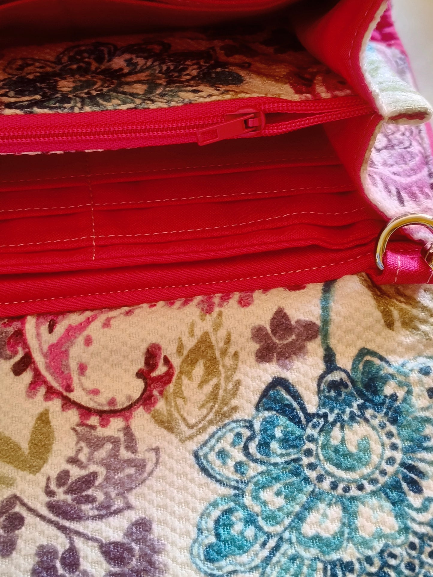 Kashmir big wallet 20*12cm  محفظه كبيره ٢٠*١٢سم