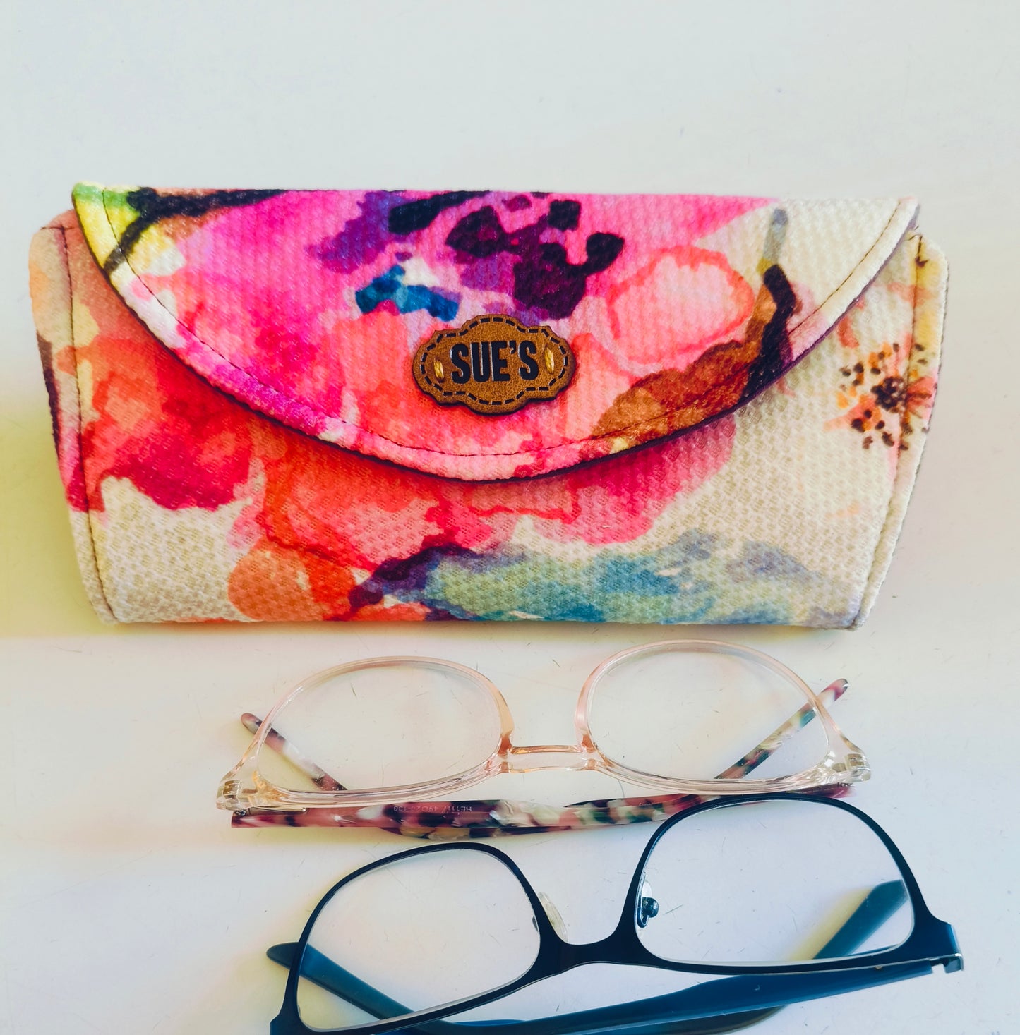 watercolor Double Glasses Case جراب لنظارتين