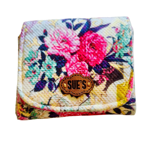 spring flowers small Wallet 12*11 cm