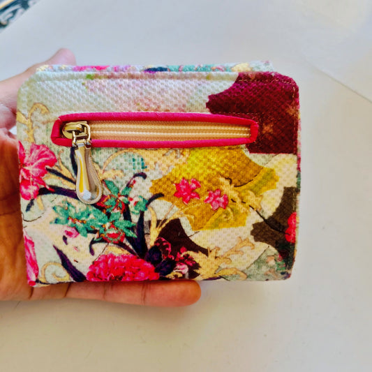 spring flowers small Wallet 12*11 cm