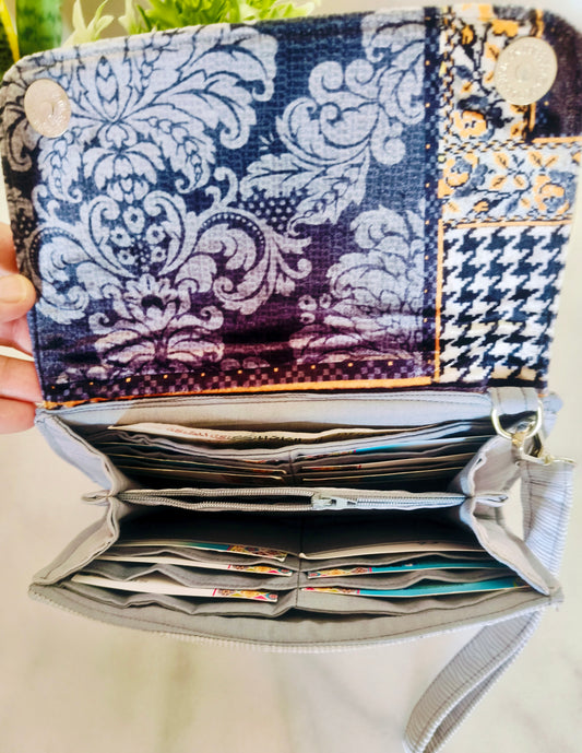 Gray big Wallet