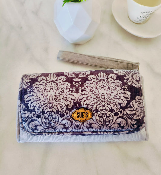 Gray big Wallet