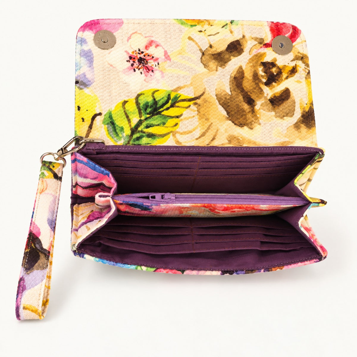 watercolor Large wallet 20*12cm