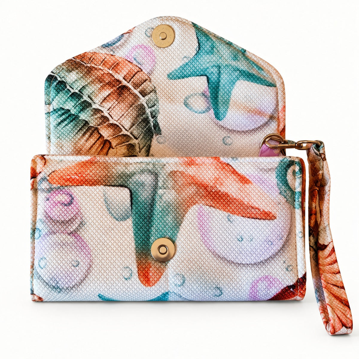 Beach vibes Larg Wallet