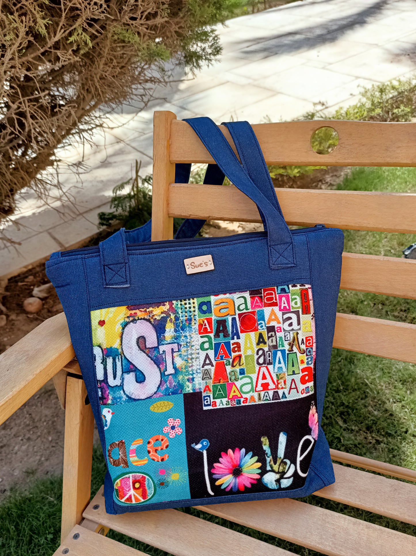 Jeans Tote Bag