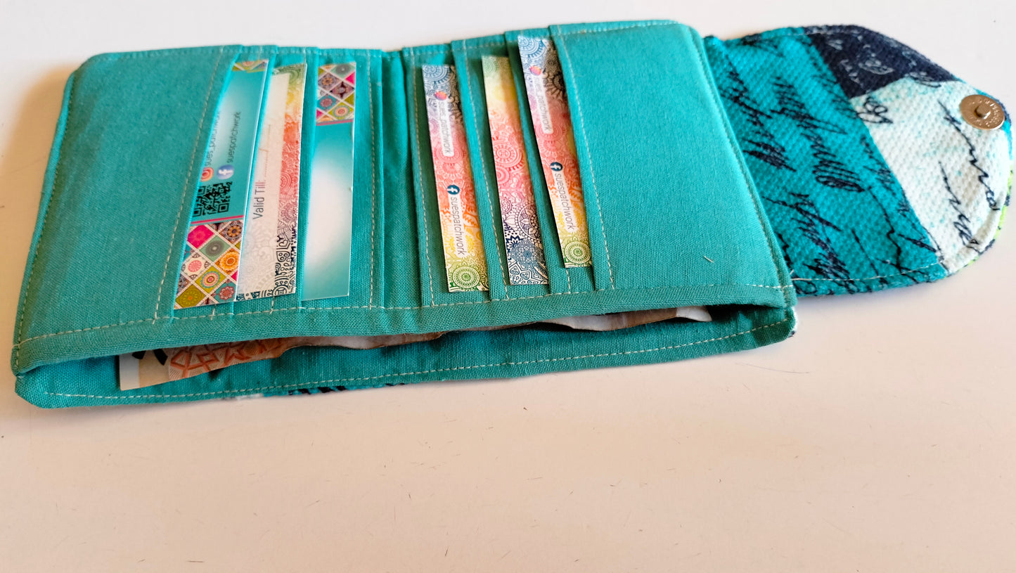 Color festival card Wallet