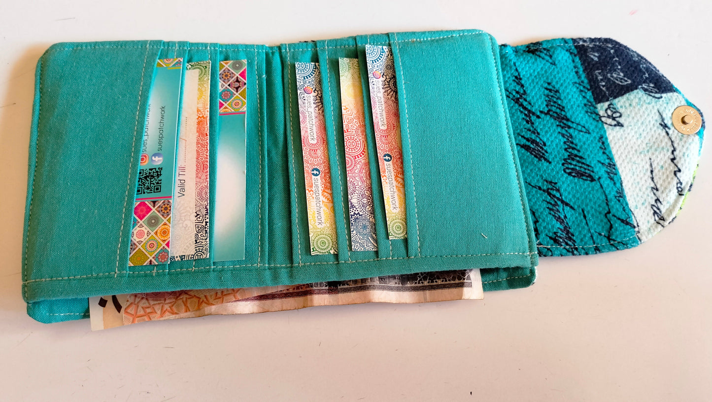 green colors card Wallet