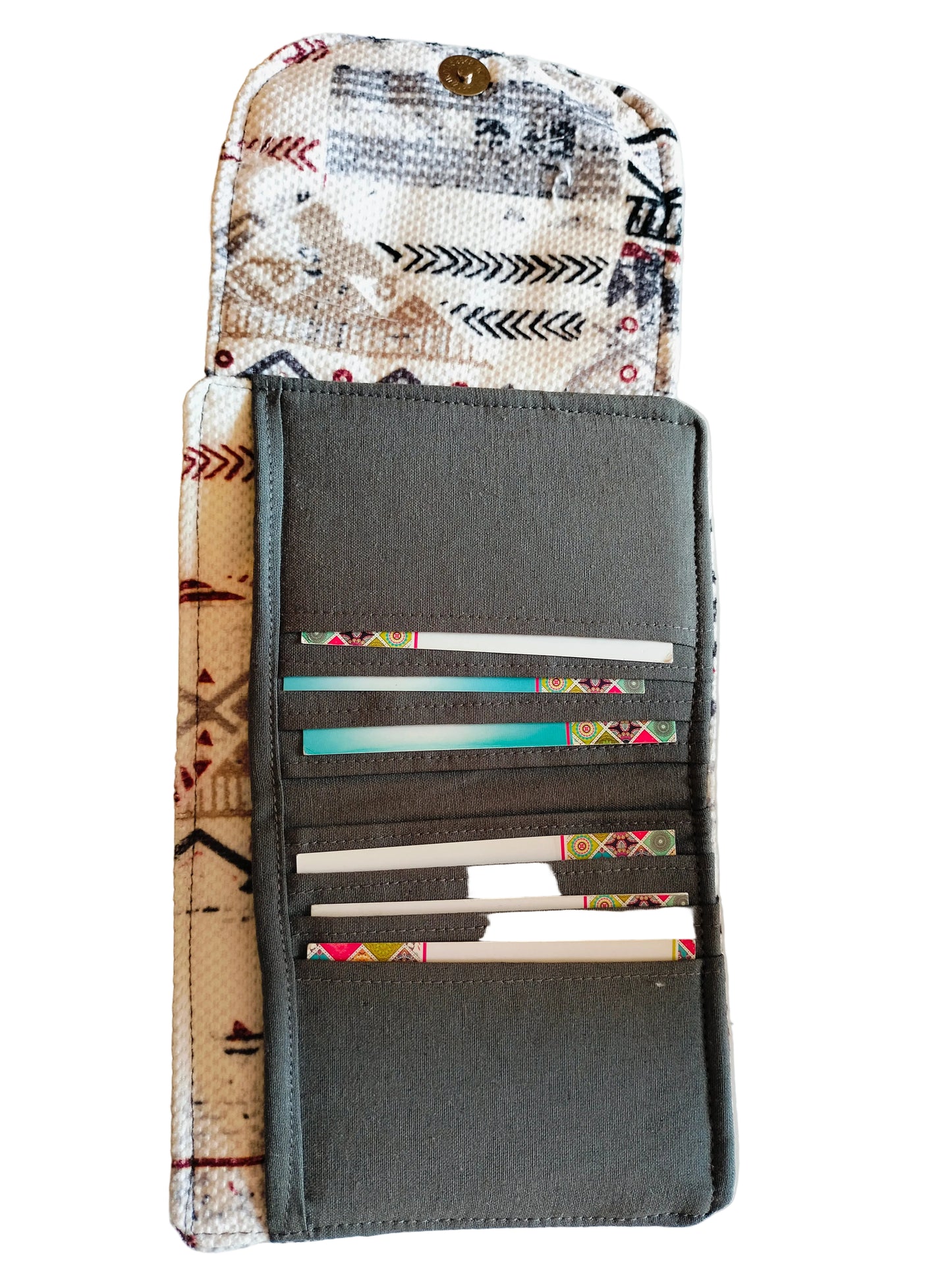 geometric small Wallet 12*11 cm محفظه صغيره ١٢*١١سم