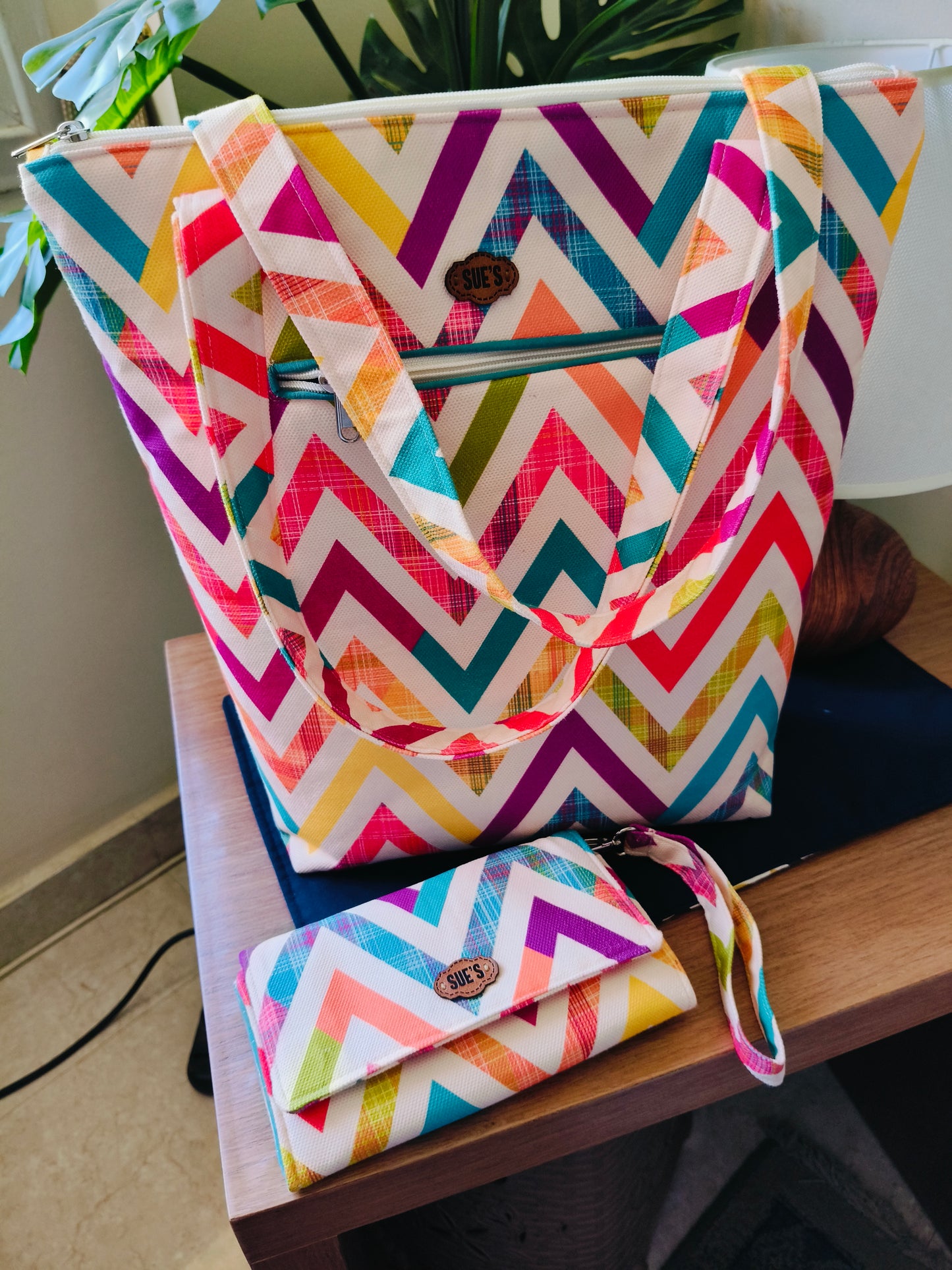 Zigzag Tote Bag 40*35cm