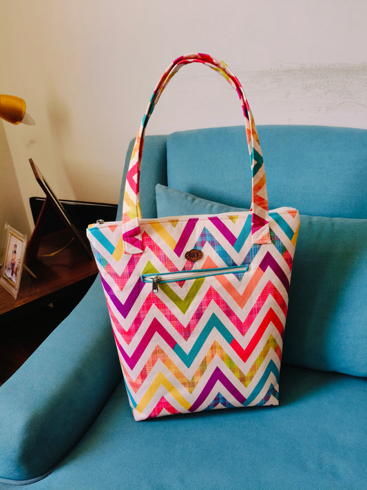 Zigzag Tote Bag 40*35cm