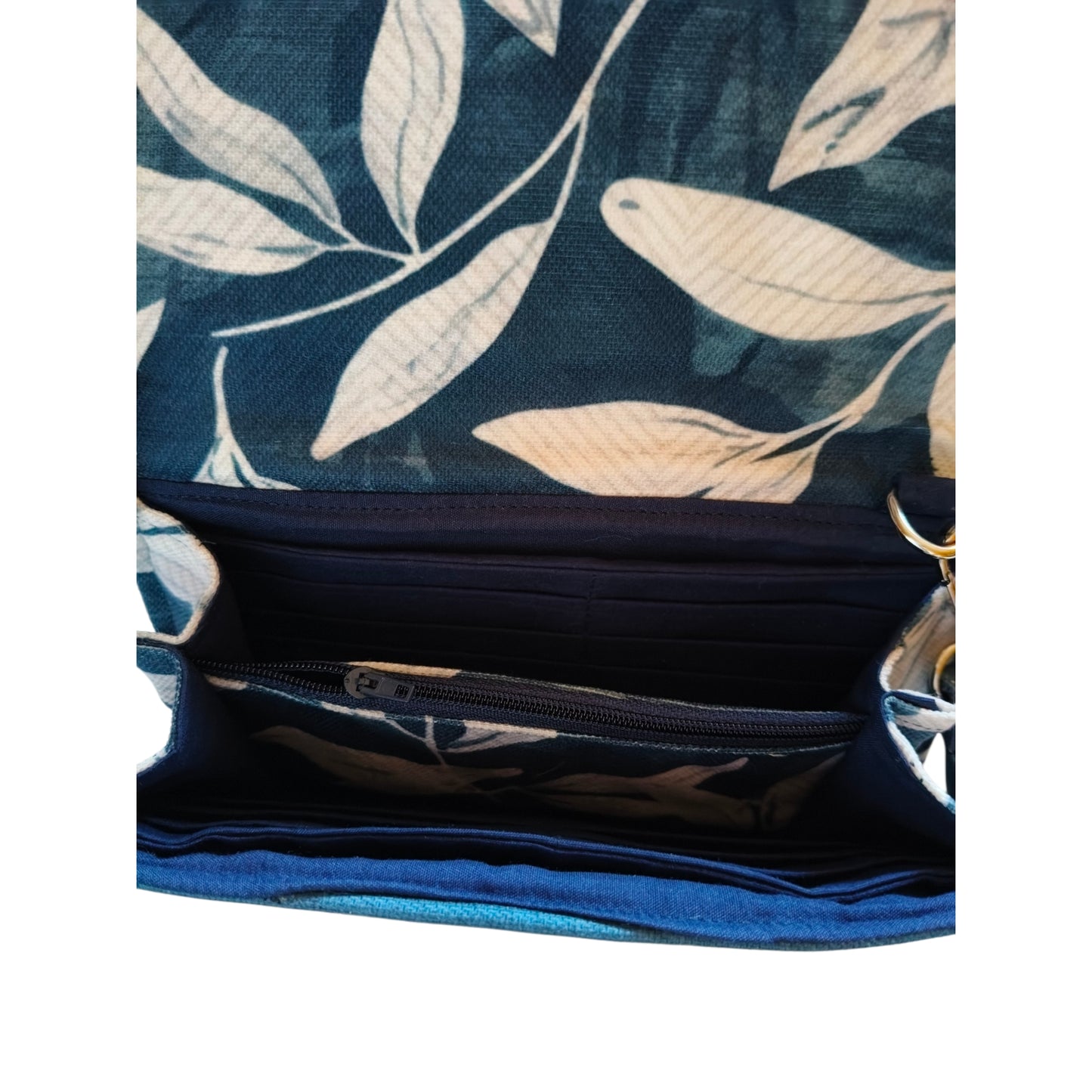 calming Leaves. Large Wallet 20*12cm