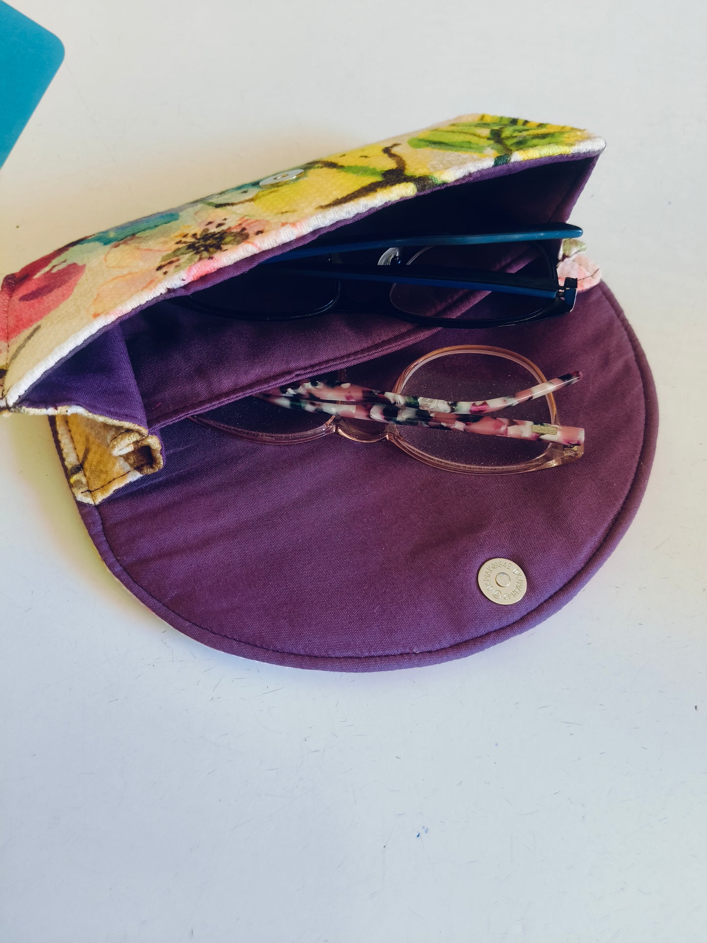 watercolor Double Glasses Case جراب لنظارتين