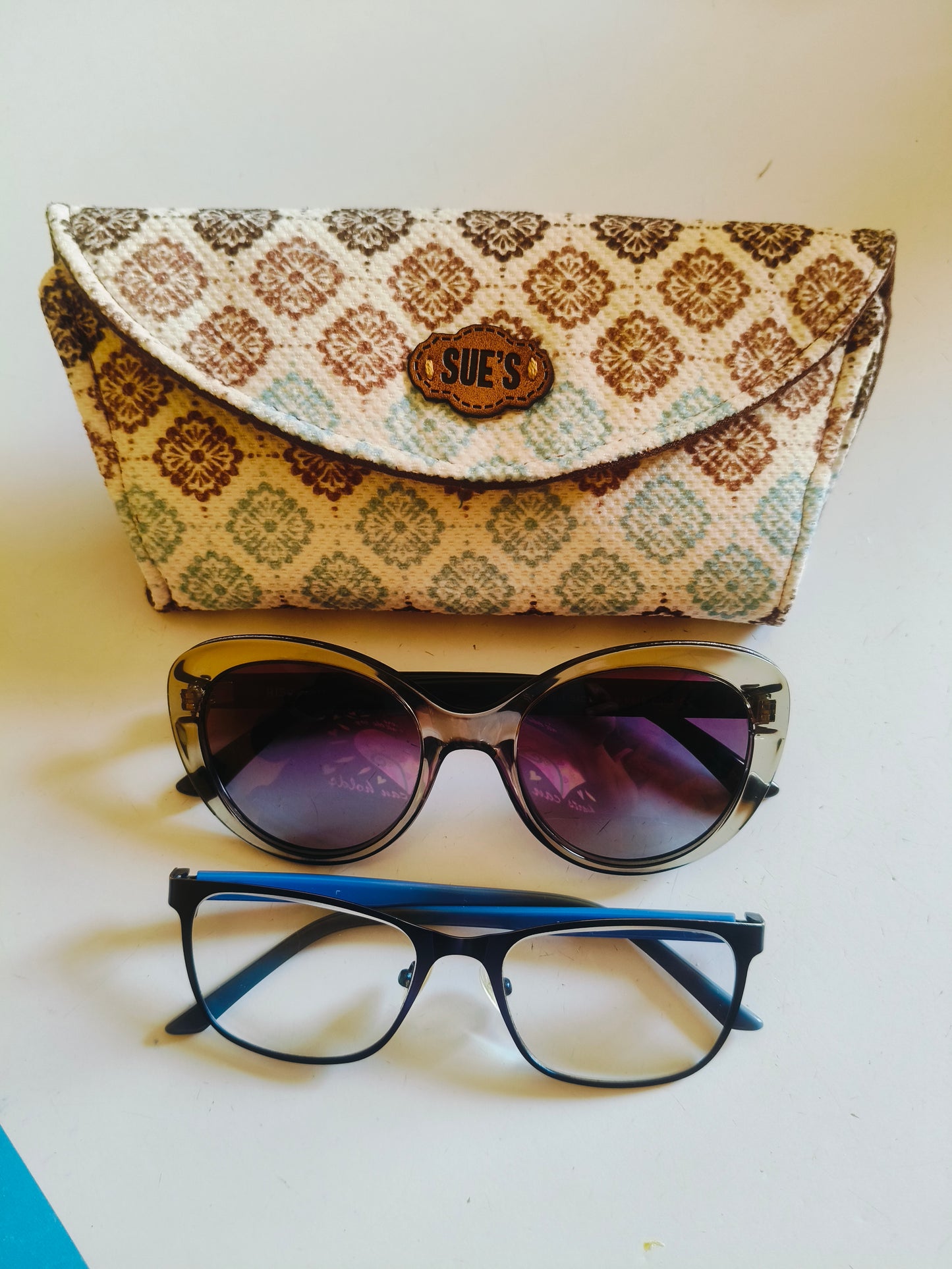 elegance Double Glasses Case جراب نظاره لنظارتين ()