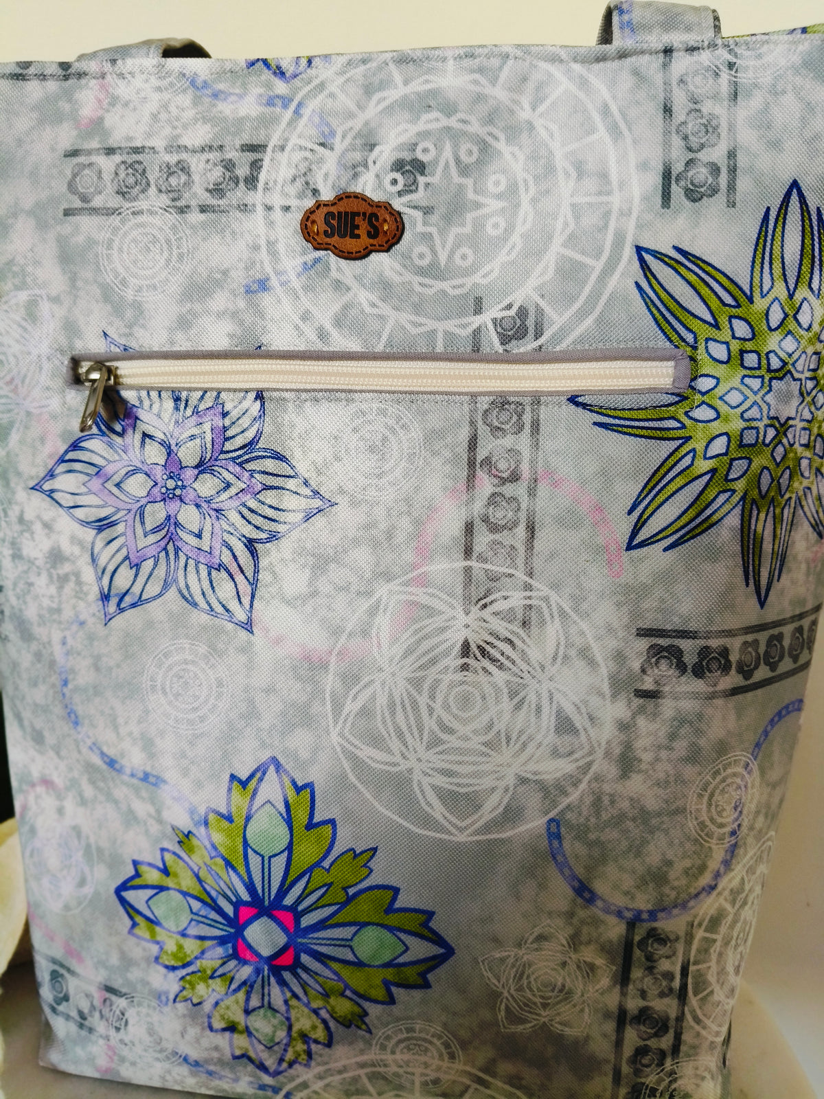 Light green Tote Bag 40*35cm