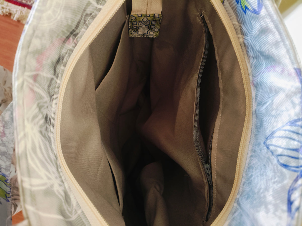 Light green Tote Bag 40*35cm