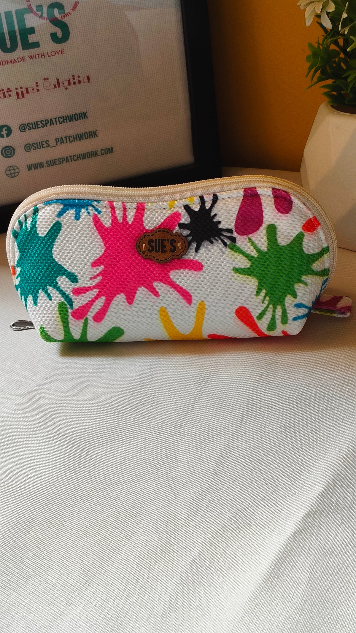Color splash Makeup bag new
