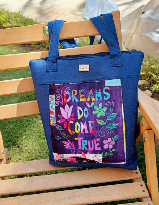 Dream denim Tote Bag