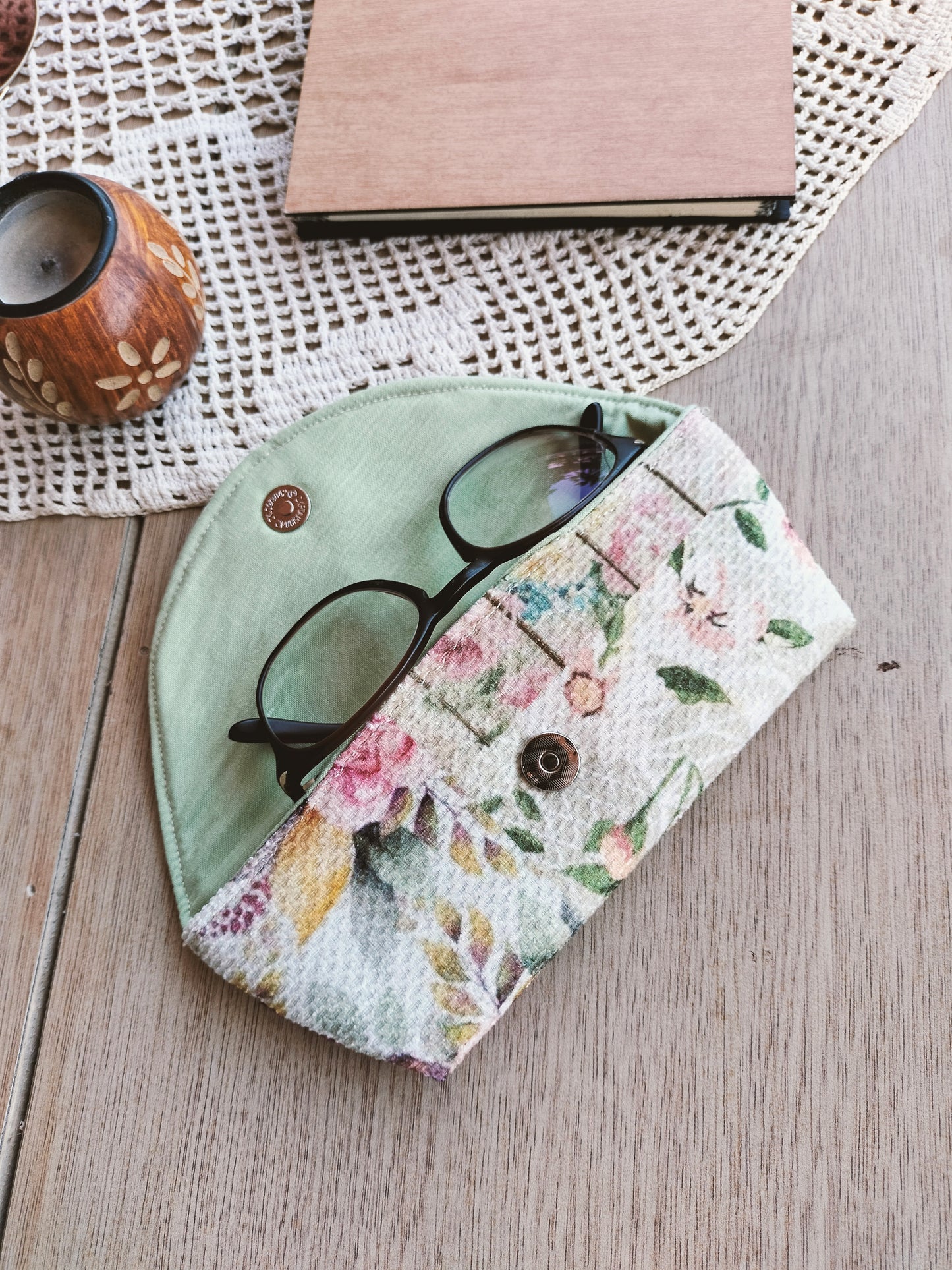 SmallFlower Glasses Case