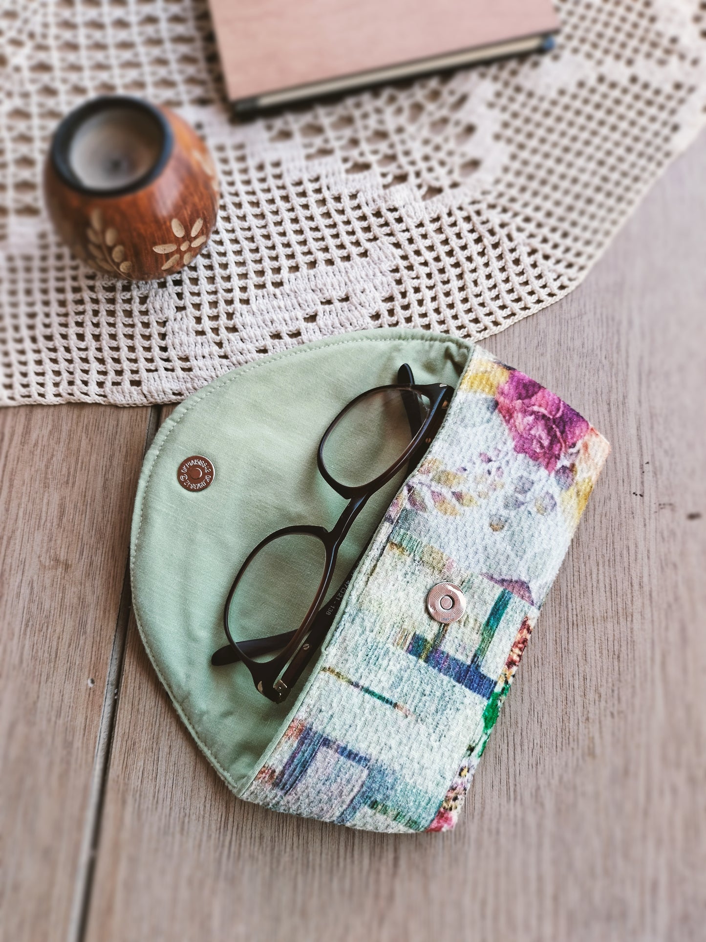 SmallFlower Glasses Case