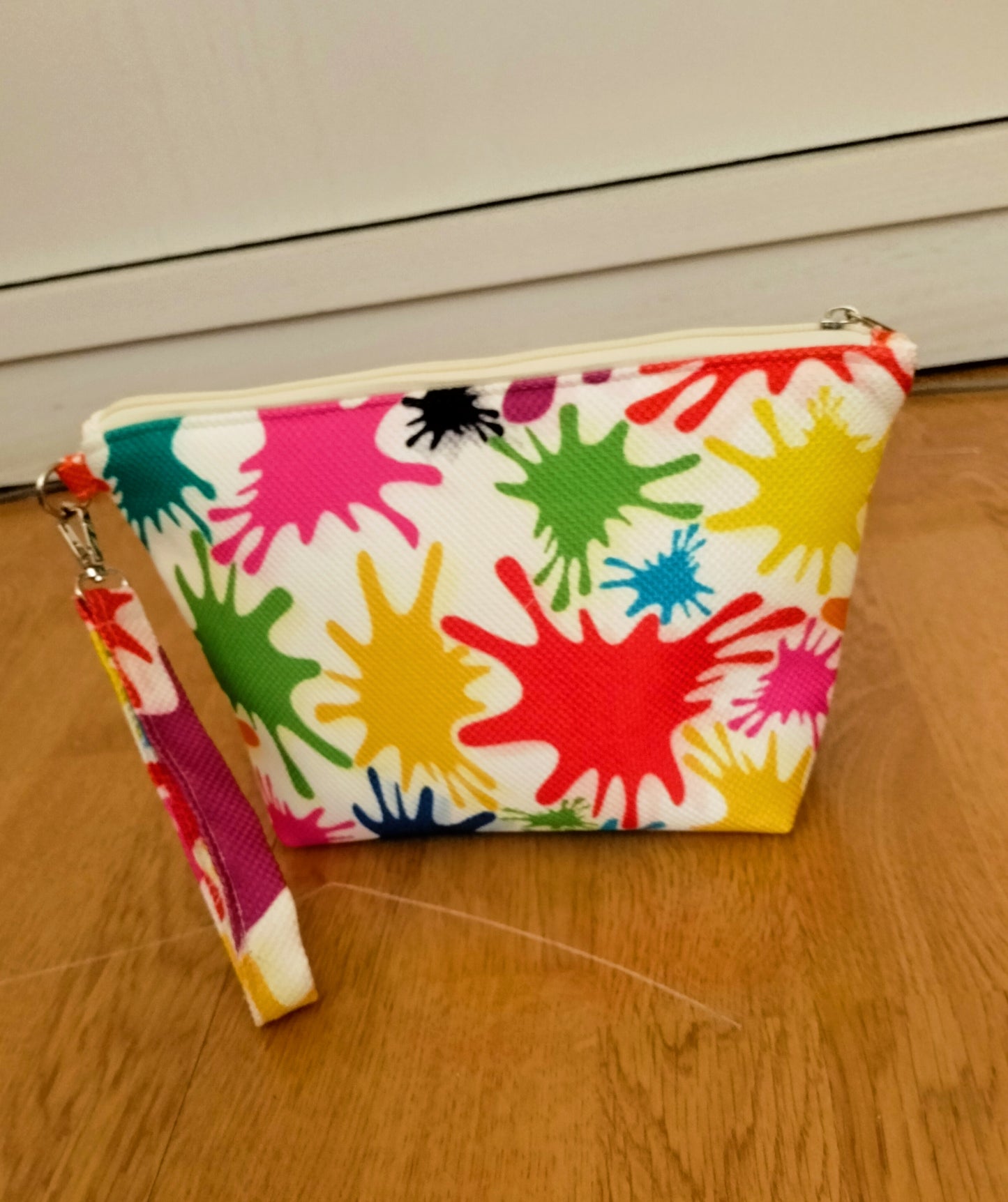 color splash handmade Clutch