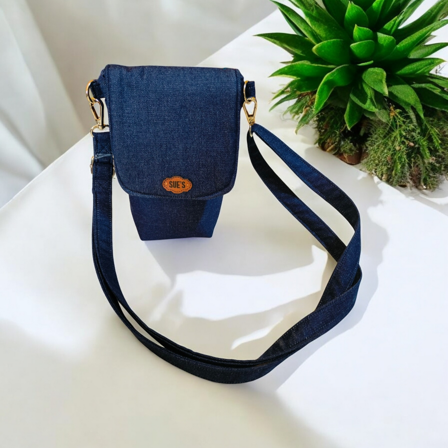 Plain jeans Mobil Cross Bag