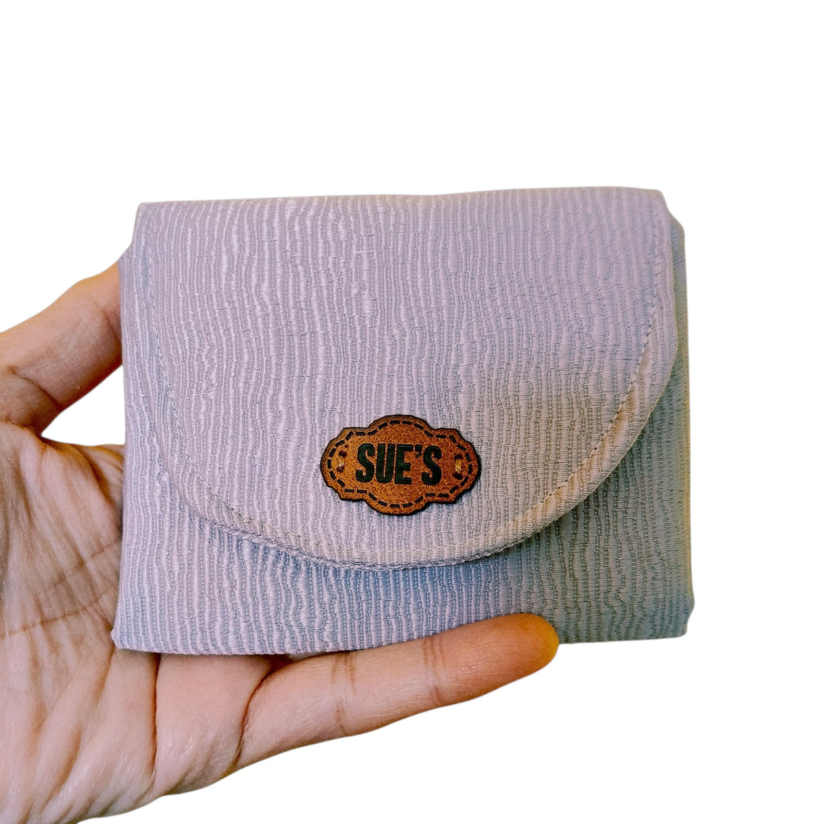 Silver  Small Wallet 12*11 cm