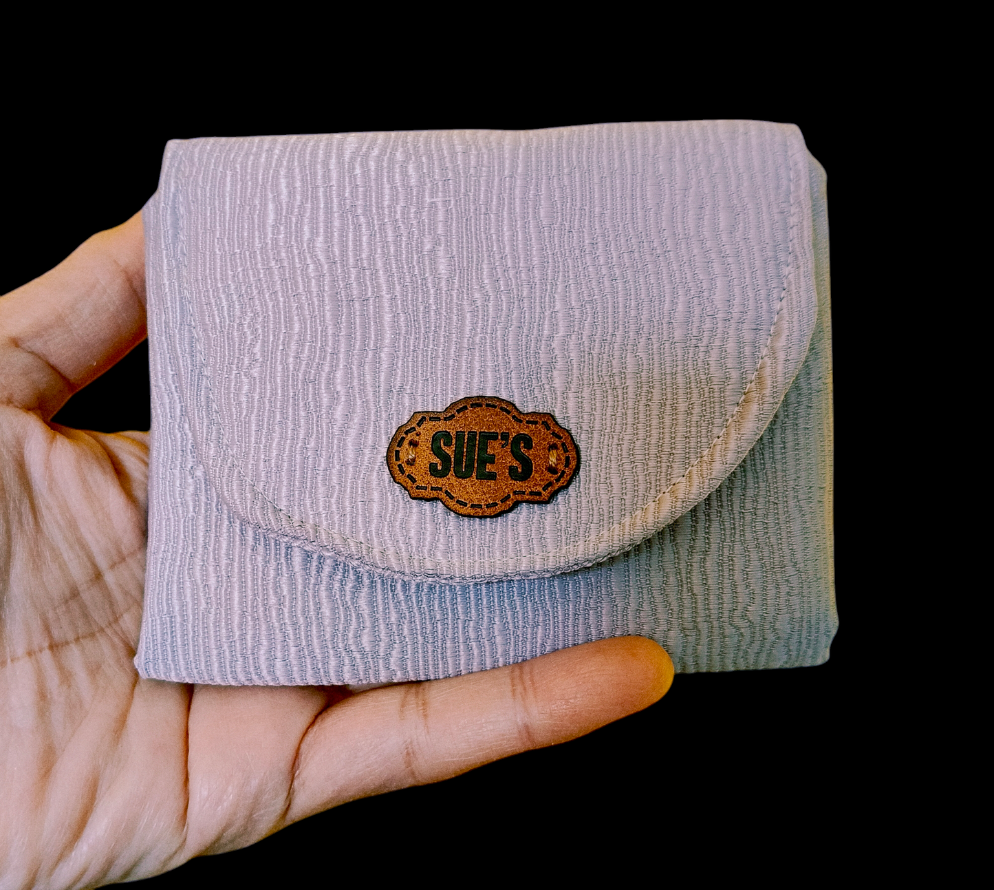 Silver  card Wallet 12*11 cm