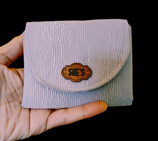 Silver  card Wallet 12*11 cm