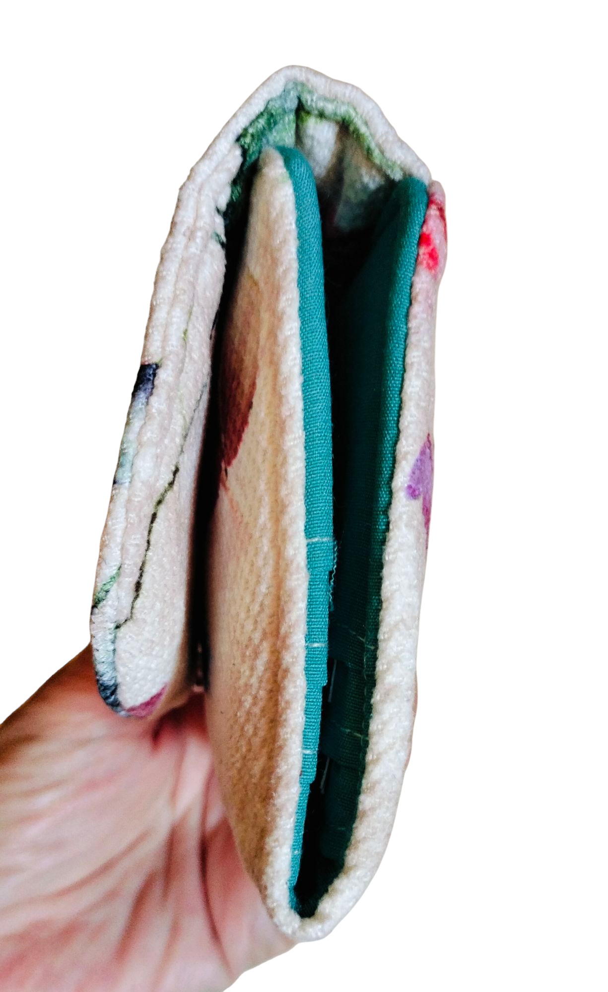 Simple flowers card Wallet 12*11 cm